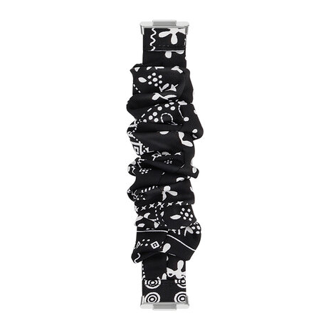 Strap-it® Strap-it Fitbit Versa 3 Scrunchie Armband (Schwarz Mix) Strap-it® Strap-it Fitbit Versa 3 Scrunchie Armband (Schwarz Mix)