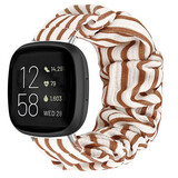 Strap-it® Fitbit Versa 3 Scrunchie Armband (Vintage) Strap-it® Fitbit Versa 3 Scrunchie Armband (Vintage)