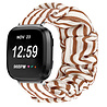 Strap-it® Strap-it Fitbit Versa / Versa 2 Scrunchie Armband (Vintage) Strap-it® Strap-it Fitbit Versa / Versa 2 Scrunchie Armband (Vintage)