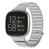 Strap-it® Strap-it Fitbit Versa 3 Stahl-Loop Armband (Silber) Strap-it® Strap-it Fitbit Versa 3 Stahl-Loop Armband (Silber)
