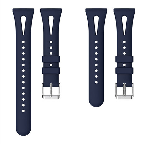 Strap-it® Strap-it Fitbit Versa 3 Luxus-Silikonarmband (Dunkelblau) Strap-it® Strap-it Fitbit Versa 3 Luxus-Silikonarmband (Dunkelblau)
