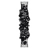 Strap-it® Strap-it Fitbit Charge 4 Scrunchie Armband (Schwarz Mix) Strap-it® Strap-it Fitbit Charge 4 Scrunchie Armband (Schwarz Mix)