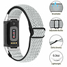 Strap-it® Strap-it Fitbit Charge 4 elastisches Armband (Schwarz/Weiß) Strap-it® Strap-it Fitbit Charge 4 elastisches Armband (Schwarz/Weiß)