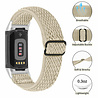 Strap-it® Strap-it Fitbit Charge 4 elastisches Armband (Beige) Strap-it® Strap-it Fitbit Charge 4 elastisches Armband (Beige)