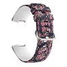 Strap-it® Strap-it Blue Rose Fitbit Charge 3 / 4 Armband Strap-it® Strap-it Blue Rose Fitbit Charge 3 / 4 Armband
