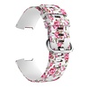 Strap-it® Strap-it White Rose Fitbit Charge 3 / 4 Armband Strap-it® Strap-it White Rose Fitbit Charge 3 / 4 Armband