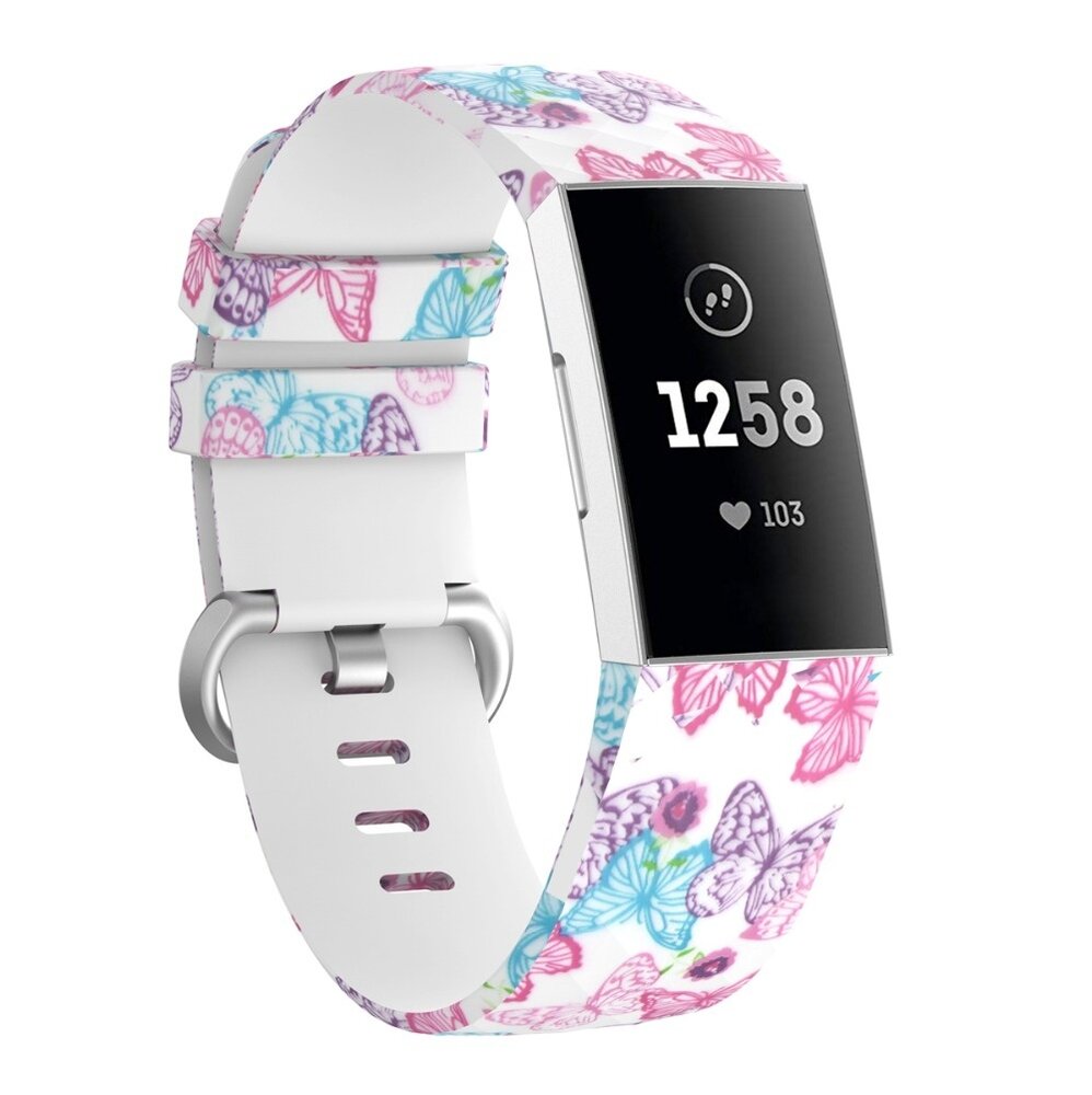 Strap-it® Strap-it Give Me Butterflies Fitbit Charge 3 / 4 Armband