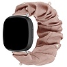 Strap-it® Strap-it Fitbit Sense Scrunchie Armband (Beige mit Perlen) Strap-it® Strap-it Fitbit Sense Scrunchie Armband (Beige mit Perlen)