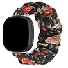 Strap-it® Strap-it Fitbit Sense Scrunchie Armband (Blümen) Strap-it® Strap-it Fitbit Sense Scrunchie Armband (Blümen)