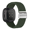 Strap-it® Strap-it Fitbit Sense verstellbares geflochtenes Armband (Olivgrün) Strap-it® Strap-it Fitbit Sense verstellbares geflochtenes Armband (Olivgrün)
