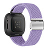 Strap-it® Strap-it Fitbit Sense verstellbares geflochtenes Armband (Lila) Strap-it® Strap-it Fitbit Sense verstellbares geflochtenes Armband (Lila)
