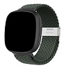 Strap-it® Strap-it Fitbit Sense verstellbares geflochtenes Armband (Dunkelgrün) Strap-it® Strap-it Fitbit Sense verstellbares geflochtenes Armband (Dunkelgrün)