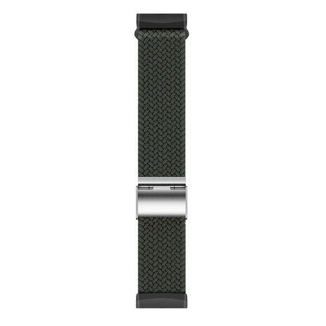 Strap-it® Strap-it Fitbit Sense verstellbares geflochtenes Armband (Dunkelgrün) Strap-it® Strap-it Fitbit Sense verstellbares geflochtenes Armband (Dunkelgrün)