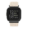 Strap-it® Strap-it Fitbit Sense verstellbares geflochtenes Armband (Hellbeige) Strap-it® Strap-it Fitbit Sense verstellbares geflochtenes Armband (Hellbeige)