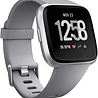 Strap-it® Strap-it Fitbit Versa / Versa 2 Armband Silikon (Grau) Strap-it® Strap-it Fitbit Versa / Versa 2 Armband Silikon (Grau)