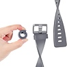 Strap-it® Strap-it Fitbit Versa / Versa 2 Armband Silikon (Grau) Strap-it® Strap-it Fitbit Versa / Versa 2 Armband Silikon (Grau)
