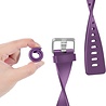 Strap-it® Strap-it Fitbit Versa / Versa 2 Armband Silikon (Dunkelviolett) Strap-it® Strap-it Fitbit Versa / Versa 2 Armband Silikon (Dunkelviolett)