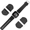 Strap-it® Strap-it Fitbit Versa / Versa 2 Armband Silikon (Schwarz) Strap-it® Strap-it Fitbit Versa / Versa 2 Armband Silikon (Schwarz)