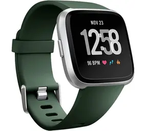 Strap-it® Fitbit Versa / Versa 2 Armband Silikon (Grün) Strap-it® Fitbit Versa / Versa 2 Armband Silikon (Grün)