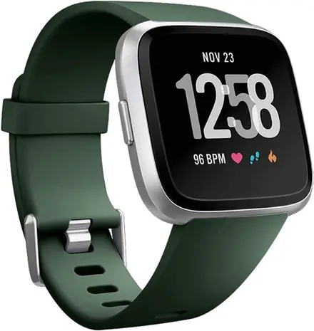 Strap-it® Strap-it Fitbit Versa / Versa 2 Armband Silikon (Grün)