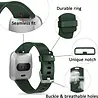 Strap-it® Strap-it Fitbit Versa / Versa 2 Armband Silikon (Grün) Strap-it® Strap-it Fitbit Versa / Versa 2 Armband Silikon (Grün)