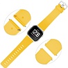 Strap-it® Strap-it Fitbit Versa / Versa 2 Armband Silikon (Gelb) Strap-it® Strap-it Fitbit Versa / Versa 2 Armband Silikon (Gelb)