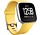 Strap-it Fitbit Versa / Versa 2 Armband Silikon (Gelb)