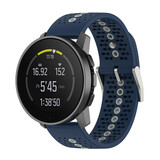 Strap-it® Suunto 9 Peak Pro Silikonarmband (Blau/Grau) Strap-it® Suunto 9 Peak Pro Silikonarmband (Blau/Grau)