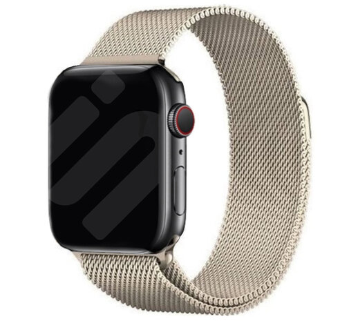 Strap-it® Strap-it Apple Watch Milanese Armband (Champagner) Strap-it® Strap-it Apple Watch Milanese Armband (Champagner)