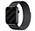 Strap-it Apple Watch Milanese Armband (Schwarz)
