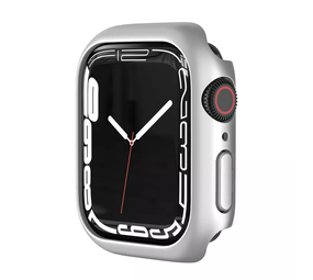 Strap-it® Apple Watch 7/8/9 PC Hülle 45mm (Silber) Strap-it® Apple Watch 7/8/9 PC Hülle 45mm (Silber)