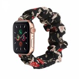 Strap-it® Apple Watch Scrunchie Armband (Blumen) Strap-it® Apple Watch Scrunchie Armband (Blumen)