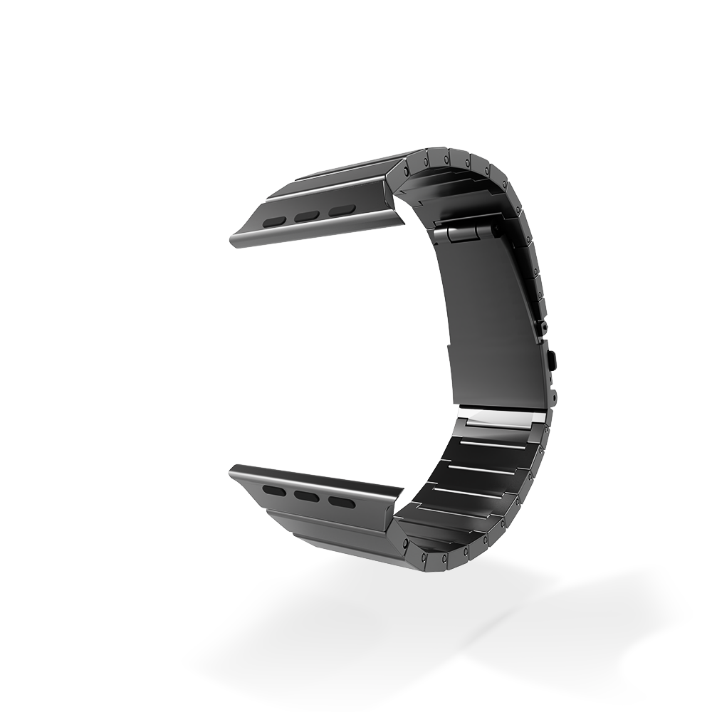 Strap-it® Strap-it Apple Watch Premium Titanarmband (Dunkelgrau) Strap-it® Strap-it Apple Watch Premium Titanarmband (Dunkelgrau)