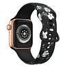 Strap-it® Strap-it Grey Flower Apple Watch Armband Strap-it® Strap-it Grey Flower Apple Watch Armband
