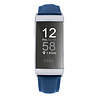 Strap-it® Strap-it Fitbit Charge 3 / 4 Lederarmband (Blau) Strap-it® Strap-it Fitbit Charge 3 / 4 Lederarmband (Blau)
