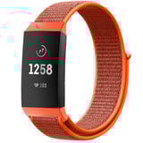 Strap-it® Fitbit Charge 4 Nylonarmband (Orange) Strap-it® Fitbit Charge 4 Nylonarmband (Orange)