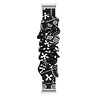 Strap-it® Strap-it Fitbit Charge 3 Scrunchie Armband (Schwarze Mischung) Strap-it® Strap-it Fitbit Charge 3 Scrunchie Armband (Schwarze Mischung)