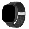 Strap-it® Strap-it Fitbit Sense verstellbares geflochtenes Armband (Schwarz) Strap-it® Strap-it Fitbit Sense verstellbares geflochtenes Armband (Schwarz)