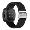 Strap-it® Strap-it Fitbit Sense verstellbares geflochtenes Armband (Schwarz) Strap-it® Strap-it Fitbit Sense verstellbares geflochtenes Armband (Schwarz)