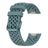 Strap-it® Strap-it Fitbit Charge 5 Silikonarmband mit Löchern (Graublau) Strap-it® Strap-it Fitbit Charge 5 Silikonarmband mit Löchern (Graublau)
