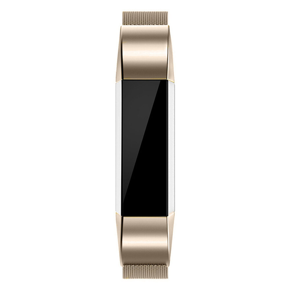 Strap-it® Strap-it Fitbit Alta / Alta HR Milanese Armband (Sekt) Strap-it® Strap-it Fitbit Alta / Alta HR Milanese Armband (Sekt)
