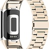 Strap-it® Strap-it Fitbit Charge 5 Metallarmband (Sekt) Strap-it® Strap-it Fitbit Charge 5 Metallarmband (Sekt)