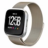 Strap-it® Strap-it Fitbit Versa / Versa 2 Milanese Armband (Sekt) Strap-it® Strap-it Fitbit Versa / Versa 2 Milanese Armband (Sekt)