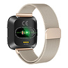 Strap-it® Strap-it Fitbit Versa / Versa 2 Milanese Armband (Sekt) Strap-it® Strap-it Fitbit Versa / Versa 2 Milanese Armband (Sekt)