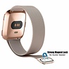 Strap-it® Strap-it Fitbit Versa / Versa 2 Milanese Armband (Sekt) Strap-it® Strap-it Fitbit Versa / Versa 2 Milanese Armband (Sekt)