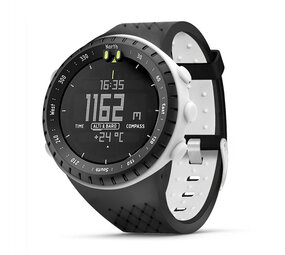 Strap-it® Suunto Core Sportarmband (Schwarz/Weiß) Strap-it® Suunto Core Sportarmband (Schwarz/Weiß)