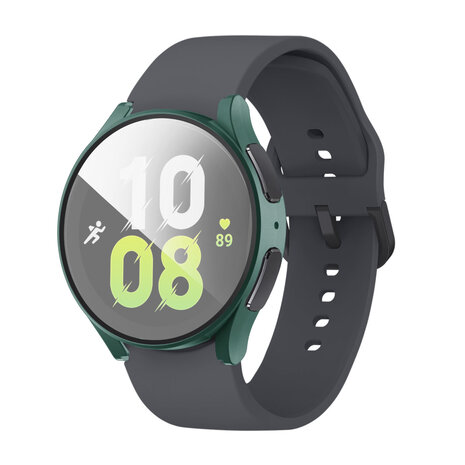 Strap-it® Strap-it Samsung Galaxy Watch 5 44mm Hartschalenhülle mit Glas (Grün) Strap-it® Strap-it Samsung Galaxy Watch 5 44mm Hartschalenhülle mit Glas (Grün)