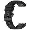 Strap-it® Strap-it Garmin Fenix 5 / 6 Sportarmband mit Schnalle (Scwarz/Grau) Strap-it® Strap-it Garmin Fenix 5 / 6 Sportarmband mit Schnalle (Scwarz/Grau)