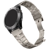 Strap-it® Garmin Fenix ​​​​7 Titanarmband (Titanium)