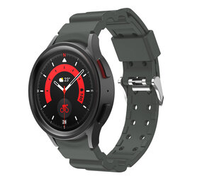 Strap-it® Samsung Galaxy Watch 5 40mm Silikon 'Armor' Armband (Dunkelgrau) Strap-it® Samsung Galaxy Watch 5 40mm Silikon 'Armor' Armband (Dunkelgrau)